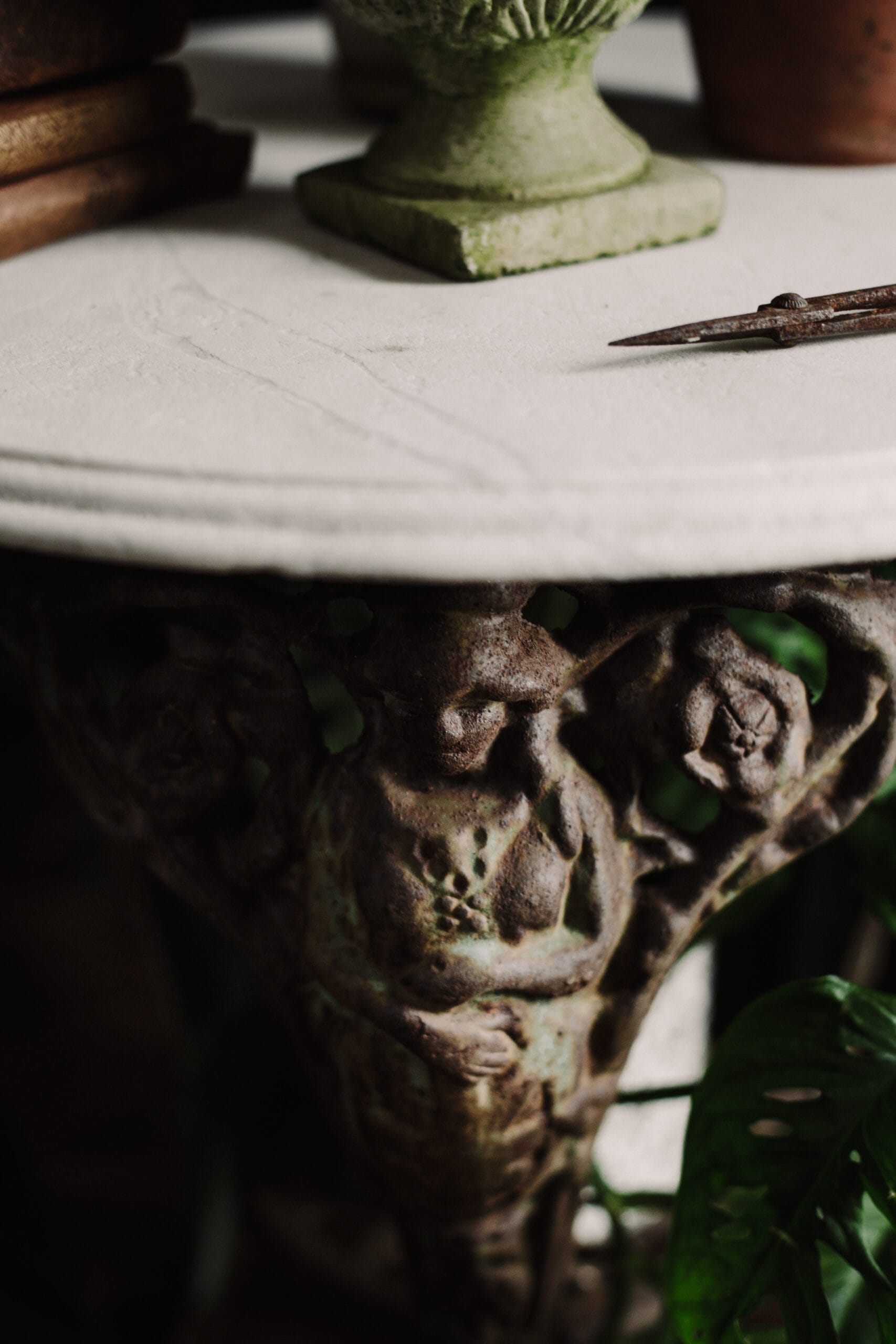 Antique French Marble Top Table - Image 17