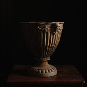cast iron garden urn planter