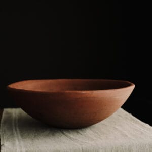 Hand Thrown Italian 19th Century Terracotta Table Top Planter