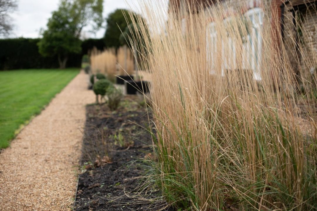 gardening garden design landscaping grasses flower beds